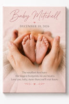 TWING Custom Baby Keepsake Birth Stats Photo Print Wall Decor, 20 X 30 in by TwingRepublic