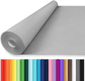 Vanhench 36" x 2400" (200') Grey Wrapping Paper, Solid Color Art Kraft Craft Paper Roll for Birthday Gift Wrapping, Baby Shower, Bouquet Flower, Poster, Floor Covering, Table Runner by Vanhench