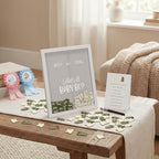 55 Pcs Baby Cloth Gender Reveal Game Voting Board, Neutral Baby Cloth - Image 6