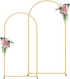 Metal Arch Backdrop Stand Set of 2(7.2/6FT), Decorative Backdrop Arch Stand by Unknown