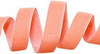 Morex Swiss Velvet Ribbon, Nylon, 5/8 inch by 11 Yards, Coral - Image 2