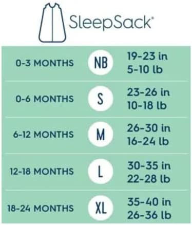 HALO SleepSack, 100% Cotton Wearable Blanket, Swaddle Transition Sleeping Bag, TOG 0.5 - Image 4