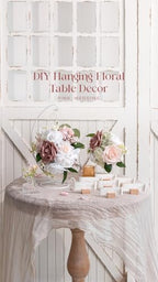 Ling's moment Artificial Pink Wedding Flowers Combo, Dusty Rose, Grand - Image 4