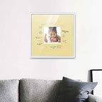 Poster Palooza 16x16 White Autograph & Signature Picture Frame With Yellow Square Opening Photo Mat for 5x5 Pictures - With Pens, UV Acrylic & Foamboard Backing - Image 6