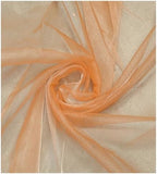 45 Yard Organza Fabric 44" Wide for Wedding Event Décor - Peach - Image 4