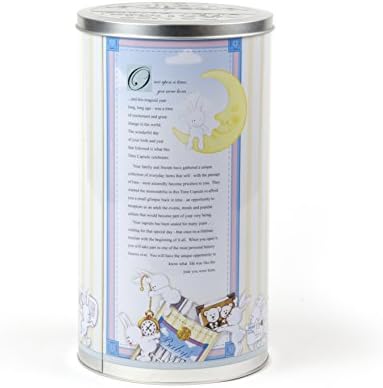 Milestone Collection Baby's Time Capsule, Yellow/Green/White/Pink, 12" x 6.5" - Image 2