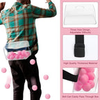 Vinsot 6 Sets Baby Shower Games Twerking Shaking Balls with Belts,Pink - Image 2