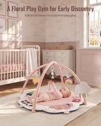 Blissful Diary Baby Play Gym, 5 Development Zones Activity Tummy Time Mat - Image 2