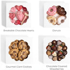 8x8x2.5 Inch Premium Cookie Boxes with Window, 60 Pack Food Safe Bakery Boxes with Lids, Easy Assembly Treat Boxes for Cookies, Desserts, Brownies, Wedding Favors, Holiday Gifts and Parties - Image 5