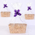 TORMAYS HOME Gift Baskets, Baskets for Gifts Empty (3-Pack), Woven Storage Baskets with Gift Bags & Ribbons, Baby Shower Basket for Nursery Toy Shelf Organizer, Natural by TORMAYSHOME