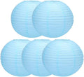 Balagan Chinese Japanese Paper Lanterns 16-Inch 5 Packs (Sky Blue, 16 inch) (BLG-220503) by Unknown