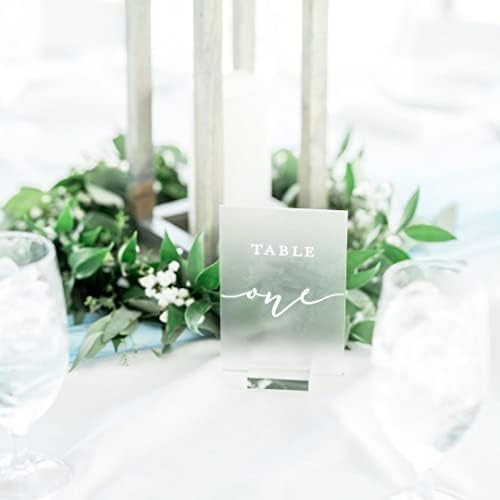 20 Pack 4x6 Inch Blank Frosted Acrylic Sheet Sign 1/8 Inch Thick | DIY Frosted 4"x6" Acrylic Pieces, Perfect as Table Numbers, Wedding Signs and DIY Projects - Image 6