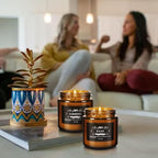 YOROXRG 24 Pcs Scented Candles with Added Natural Essential Oils, 3.05oz, Suitable for Various Festivals, Parties, Yoga, and Home Scene - Image 3
