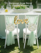 BLOSMON Fake Hydrangea Flower Ball Centerpieces for Wedding, 10 Pcs, White - Image 5