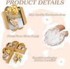 Demissle 30 Pcs Mini Soap Party Favor for Baby Shower Favor, White, Classic - Image 3