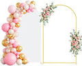 Arttown 7.2F Metal Arch Backdrop Stand and White Arch Cover Set White by Arttown