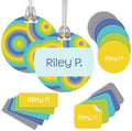 InchBug Personalized Name Label Combo Pack, 97-Piece, Water Balloons by Inchbug