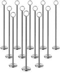 New Star Foodservice Ring-Clip Table Number Holder/ Number Stand/ Place Card Holder, Set of 12, 15-Inch by NewStarFoodservice