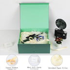 Large Gift Boxes with Lids 5 Pcs 13X11X5.3 In Green Magnetic Gift Box Large - Image 2