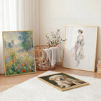 26x32 Metal Picture Frame, Aluminum Poster Frame with Real Glass, Gold - Image 7
