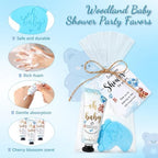 25 Sets Blue Bear Baby Shower Favors for Guests - Image 2