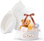 6 Pack Small Woven Gift Baskets Empty to Fill, Cute Gift Basket by Unknown