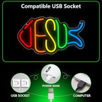 Jesus Neon Sign, Jesus Led Neon Light Signs for Wall Decor Christian Light up Sign Lamp Wall Art for Bedroom Home Christ Church Easter Religious Events Party Decor Dimmable USB Powered(15.4"*8.7") - Image 5