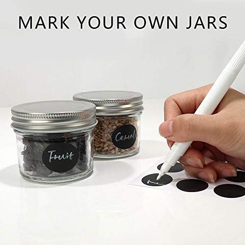 Betrome 40 Pack 4 oz Clear Glass Canning Jars with Lids,Small Maosn Jars - Image 7