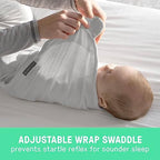 SwaddleMe by Ingenuity Original Swaddle - Size Small/Medium, 0-3 Months, 3-Pack (Lil Wild One) - Image 2