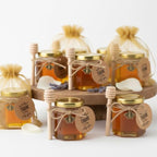 Adabocute Honey Pot, Glass Honey Jars, Mini Glass Jars 2oz 30 Pack - Image 5