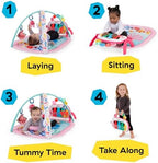 Baby Einstein Ocean Explorers 4-in-1 Kickin Tunes Jellyfish Jamboree Music & Language Discovery Gym, Pink, Ages 0 Months and Up - Image 5