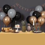 32 Pack Gold Plastic Tablecloth for Rectangle Tables, Premium Decorative Gold Disposable Table Cloths for Parties, Bulk Rectangle Party Table Cover for Birthday, Wedding, Anniversary, 54 x 108 Inch - Image 5