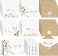 600 PCS Floral Thank You Cards with Envelopes and Stickers, 4 x 6 Inch by UZLUbuywithconfidence