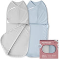Momcozy Swaddles for Newborns, Quiet Fastener Swaddle for Infant 0-3 Months by Momcozy