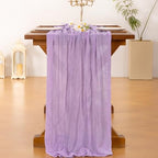 10 Pack Cheesecloth Table Runner Fall Boho Gauze Wedding Party Home Decor - Image 4