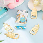 18 Pack Bottle Opener for Newborn Baby Shower Favors, Baby Shower Party Return Gifts for Guest, Poppin Bottles Openers with Exquisite Gifts Box Used for Baby Party Souvenirs (Blue-Baby Bottle) - Image 6