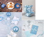 Satin Ribbon Ribbon Satin Ribbon Gift Ribbon Decorative Ribbon Chair Band Wedding Chair Sash Table Decoration Opening Christmas Decoration Party Decoration Ribbon Bow (Mist Blue, 6 mm x 25 m) - Image 2