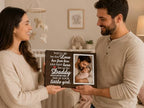 TWING Personalized New Dad and Baby Photo Canvas Wall Decor, 16 X 12 in - Image 3