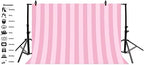 Leyiyi 15x8ft Photography Background Striped Backdrop Happy Birthday Party Vertical Horizontal Stripes Icecream Girl Vlogger Summer Banquet Baby Shower Blog Make-up Photo Portrait Vinyl Studio Prop - Image 3