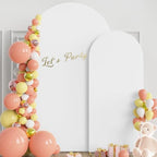 Wokceer Wedding Arch Backdrop Stand and Cover Set of 2,Arch and White Cover - Image 3