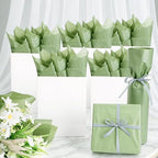 500 Sheets Sage Green Tissue Paper Bulk, 14'' x 20'' Solid Color Wrapping Tissue Paper for Home Party Bridal Shower Baby Shower Gift Wrapping Supplies (Sage Green) - Image 4