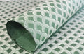 Kathmandu Valley Co. Handmade Lokta Decorative Wrapping Paper, Green Fan by KathmanduValleyCo