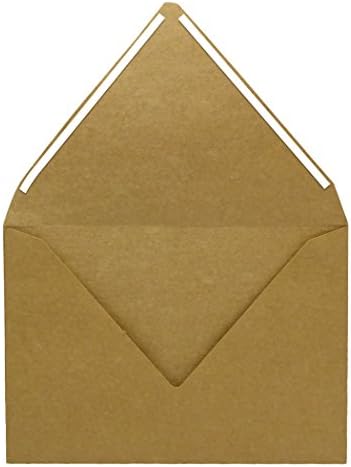 Darling Souvenir A6 Size 100 x Self-Adhesive Wedding Invite Envelopes Euro V-Flap 80lbs (4 3/4 x 6 1/2) Stationary - Packs & Colours Available - Image 3