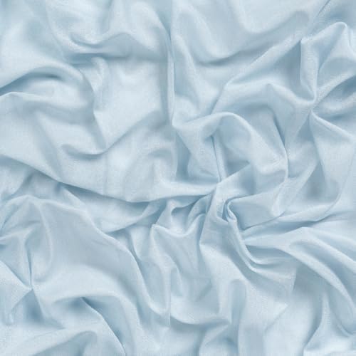Pack of 35 Yard Chiffon Drapery Fabric, 60" Wide, Multiuse - Baby Blue - Image 5