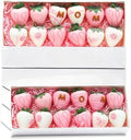 XINHPKGG 50Pcs 12x4.5x2 Inch Chocolate Strawberries Boxes for Wedding Party by XINHPKGG