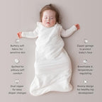 KYTE BABY Sleep Bag 1.0 TOG, Rayon Made From Bamboo Wearable Blanket, Dual Zipper For Infants And Toddlers Nursery Essentials - Image 3