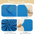 Blue Arch Backdrop Cover Set of 2 Party Wedding Arch Covers Stretchy Backdrop 7.2FT 6FT Decorations Baby Shower Bridal Shower Photo Birthday Blue Arch Stand Cover Spandex - Image 6