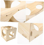 Wood Balloon Sizer Box Template with 9 Holes and Size Marker - Image 3