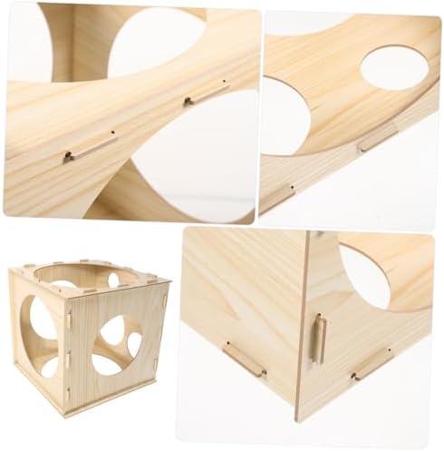 Wood Balloon Sizer Box Template with 9 Holes and Size Marker - Image 3