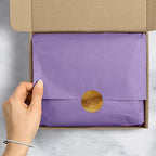 Jillson & Roberts 20" x 26" Gift Tissue, Lavender (96 Folded Sheets) - Image 2